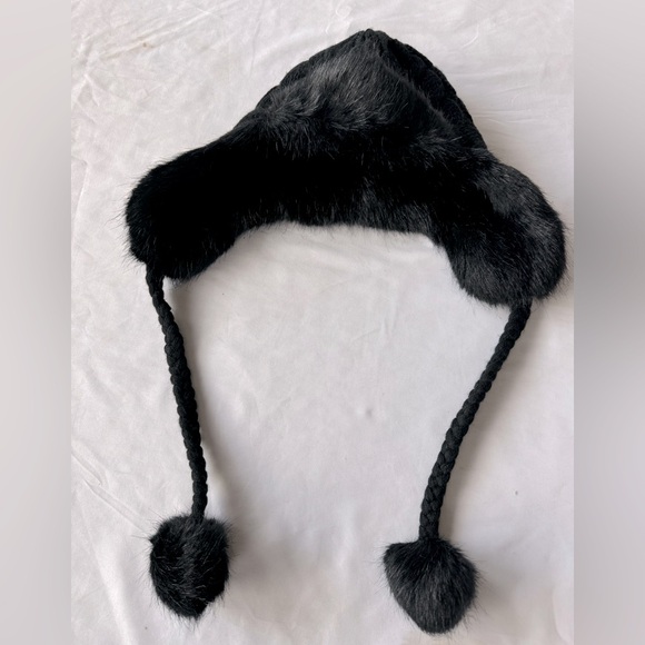 JJill Fargo Hat Black Color OS - Picture 2 of 7